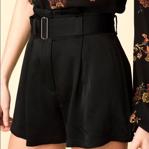A.L.C. Deliah Short In Black